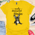 Easily distracted by frenchies - V14 - The Popup T-Shirt